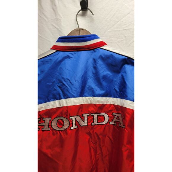 VTG RARE NWT HONDA RACING REVERSIBLE FULL ZIP JACKET SIZE XL - Picture 15 of 16